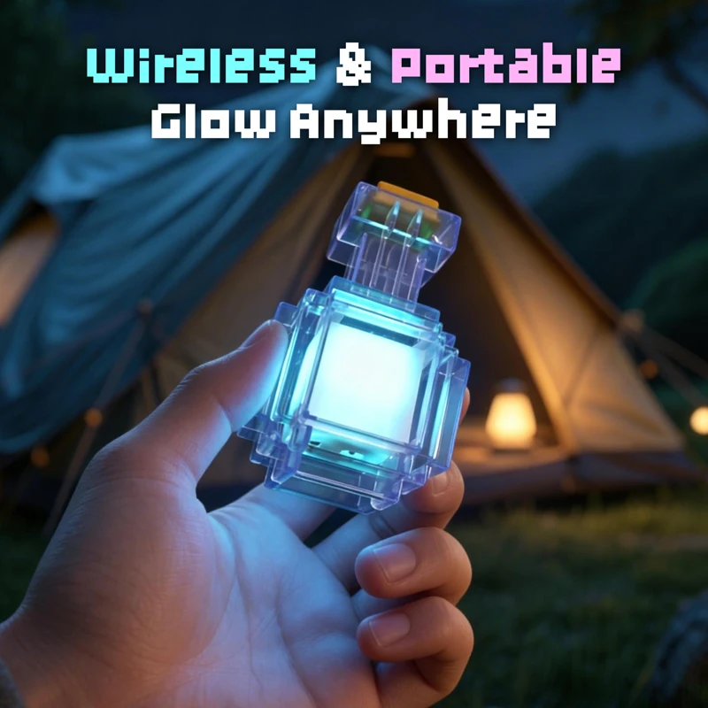 Lampka nocna Mini 7-kolorowa,  – 3D Printing Lamp recenzja i cena