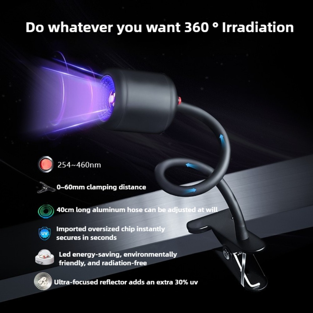 Przenośna lampa UV do utwardza – 3D Printing Lamp recenzja i cena