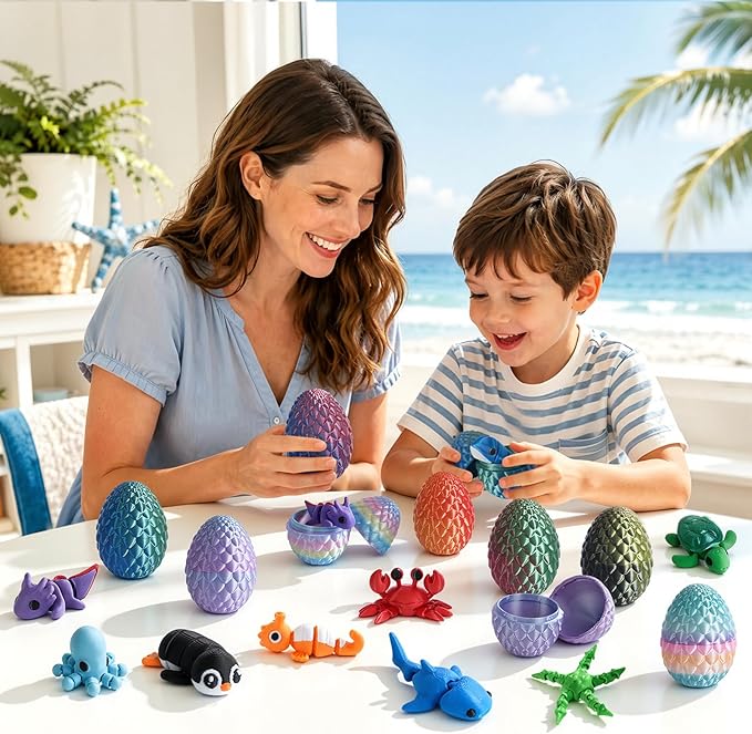24 szt. Drukowane w 3D Jajka N – 3D Printing Model Free recenzja i cena