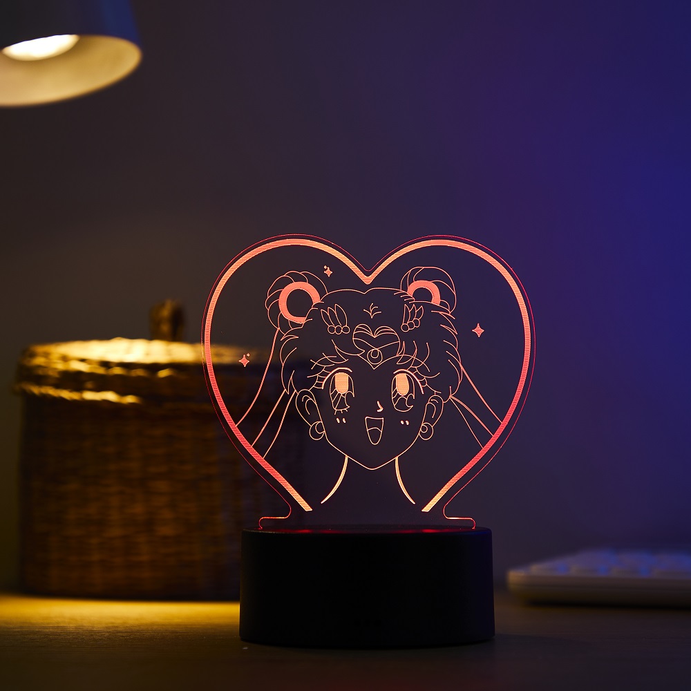 Lampka nocna LED 3D z postacią – 3D Printing Lamp recenzja i cena