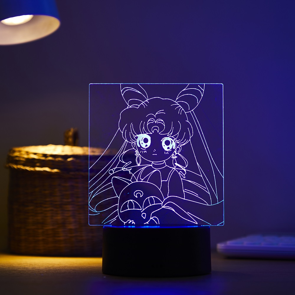 Lampka nocna LED 3D z postacią – 3D Printing Lamp recenzja i cena