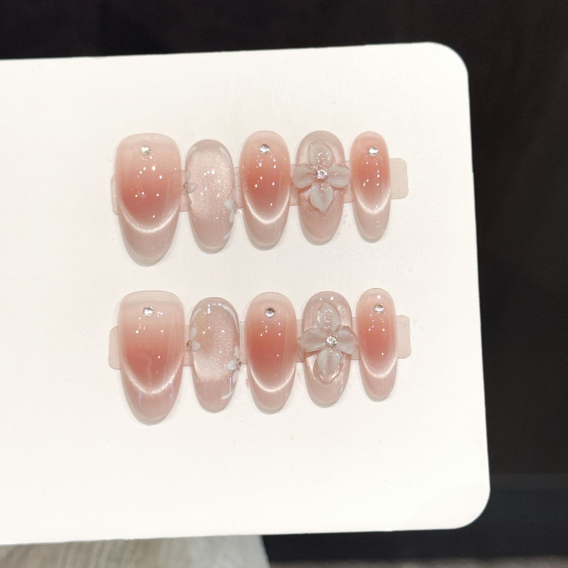 10 szt. Ręcznie Robione Paznok – 3D Printing Nails recenzja i cena